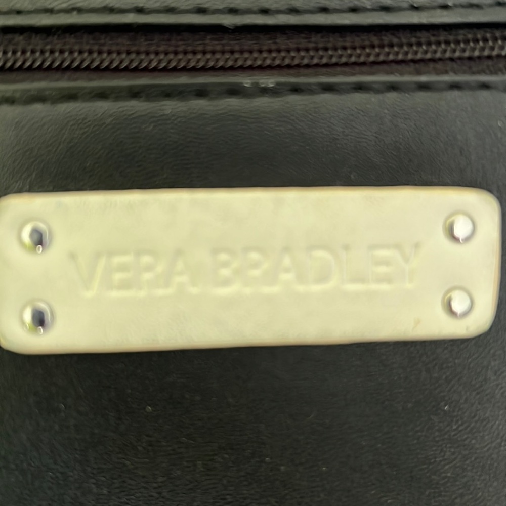 Vera Bradley Faux Leather Tote/Shoulder Bag - Picture 7 of 14